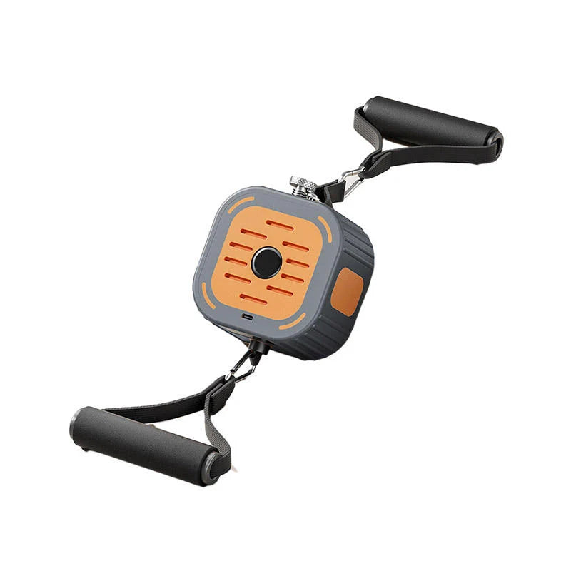 Compact home gym equipment for full-body workouts, ideal for strength training, cardio, and flexibility exercises at home.